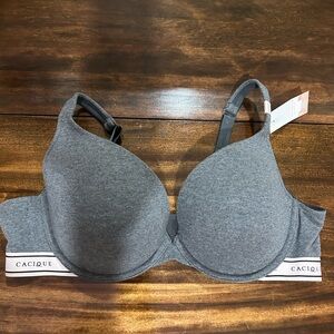 Cacique Boost Plunge Bra 44C
